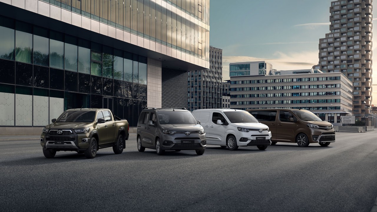 Toyota trzecią najpopularniejszą marką na rynku nowych samochodów użytkowych