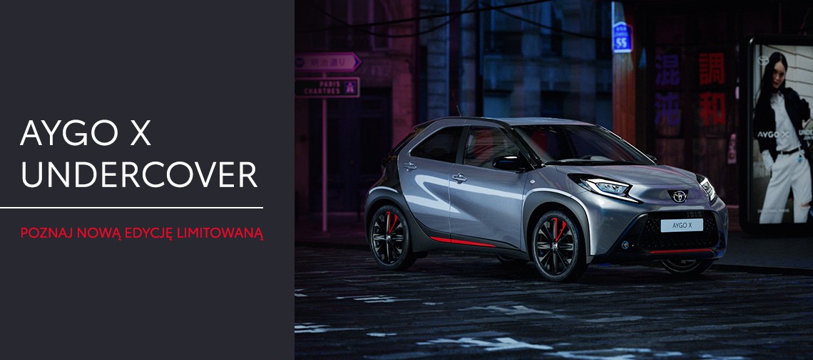 Toyota x UNDERCOVER AYGO X